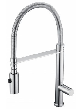 MIXER TAP FLEXIBLE GOOSENECK (WITH DESIGNER SPRAY)